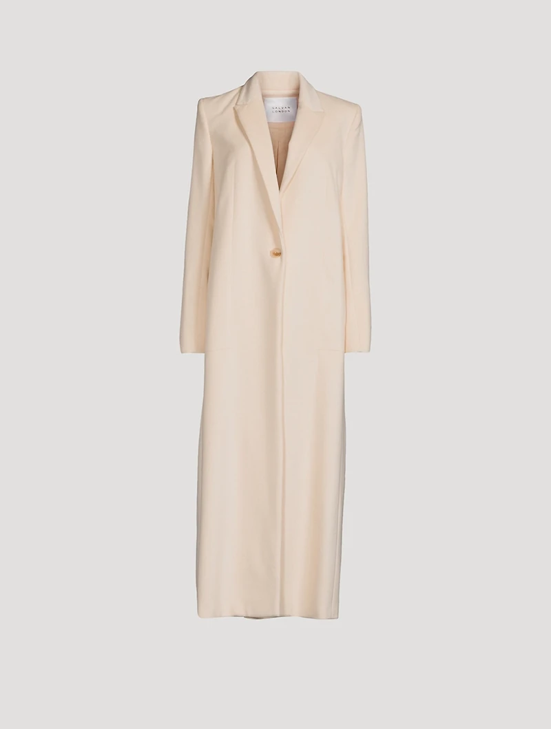 Wool Boyfriend Coat