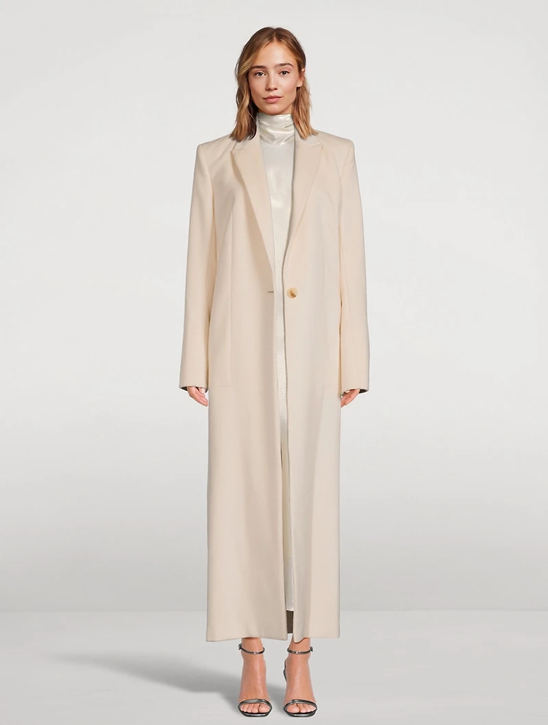 Wool Boyfriend Coat