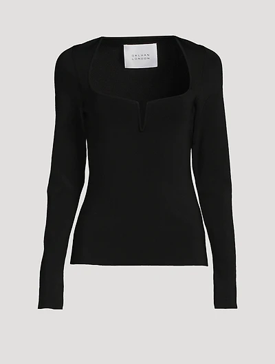 Freya Compact Knit Top