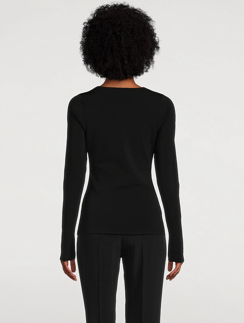 Freya Compact Knit Top