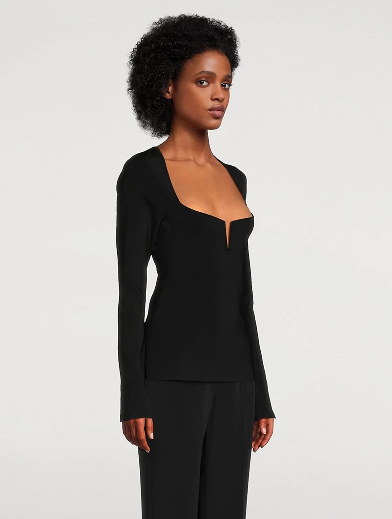 Freya Compact Knit Top