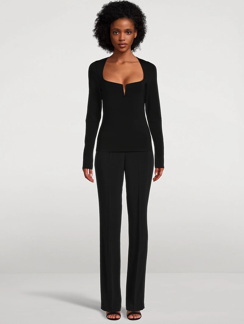 Freya Compact Knit Top