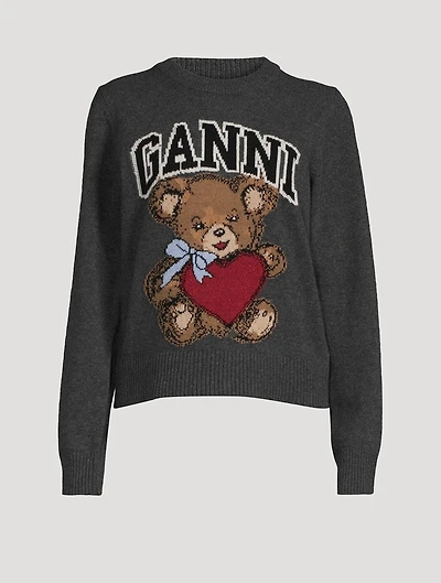 Bear Jacquard Sweater