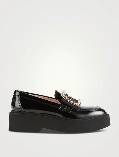 Viv' Rangers Patent Leather Platform Loafers