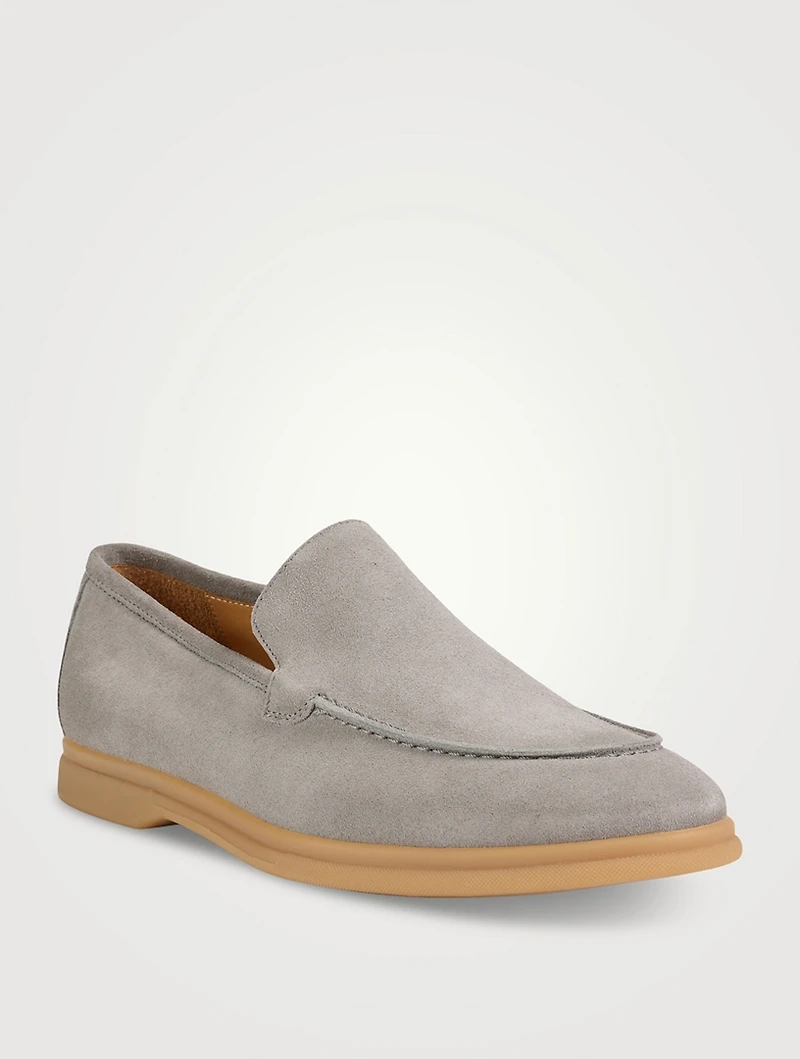 Suede Loafers