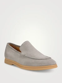Suede Loafers