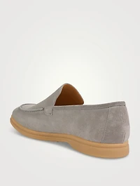 Suede Loafers