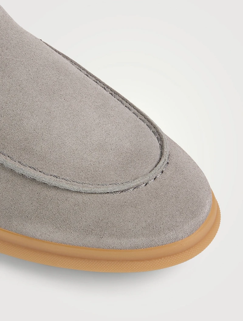 Suede Loafers