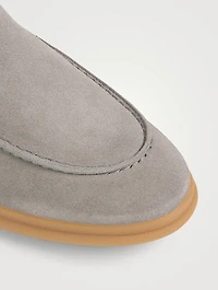Suede Loafers