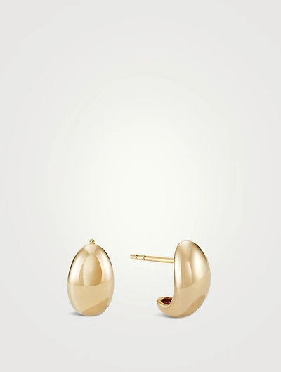 Dôme Huggie Earrings