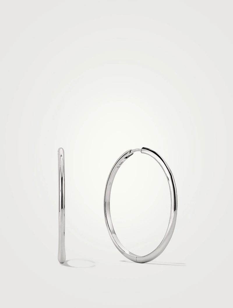 Oversized Tube Hoop Earrings
