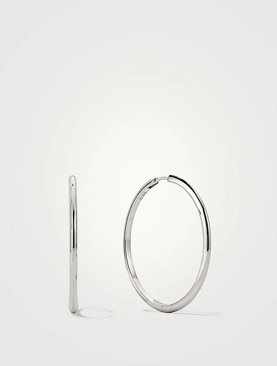 Oversized Tube Hoop Earrings