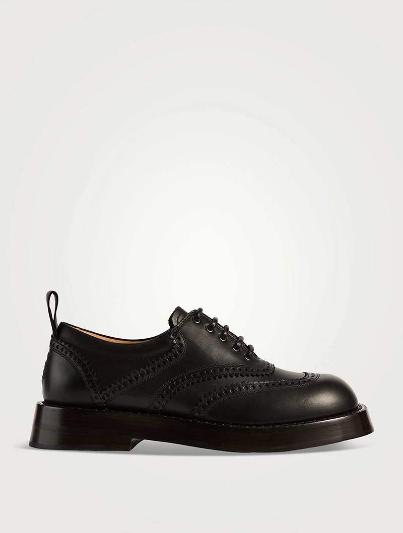 The Brogue Leather Shoes