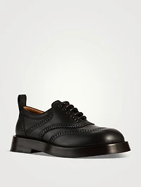 The Brogue Leather Shoes