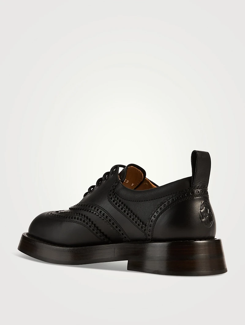 The Brogue Leather Shoes