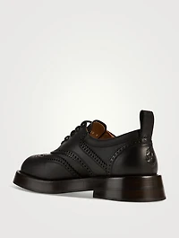 The Brogue Leather Shoes