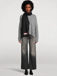 Fringe Wool Scarf