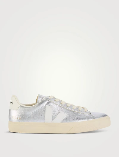 Campo Metallic Leather Sneakers