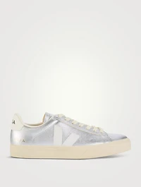 Campo Metallic Leather Sneakers