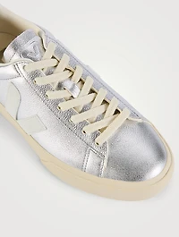 Campo Metallic Leather Sneakers