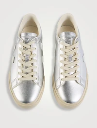 Campo Metallic Leather Sneakers