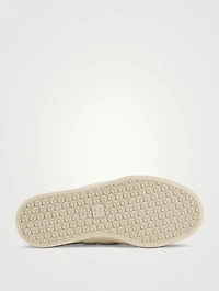 Campo Metallic Leather Sneakers