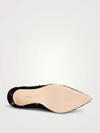Lorenzo Tulle And Suede Pumps