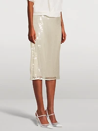 Vittorio Satin And Lace Slingback Pumps