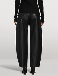 Luna Pieced Barrel-Leg Trousers