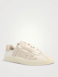 Pacific Bones Leather Sneakers