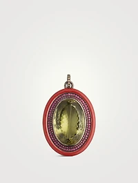 Crimson Ring Pendant