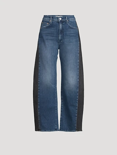 The Half-Pipe Barrel Leg Flood Jeans