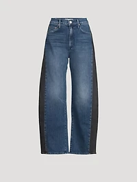 The Half-Pipe Barrel Leg Flood Jeans