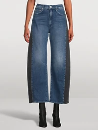 The Half-Pipe Barrel Leg Flood Jeans