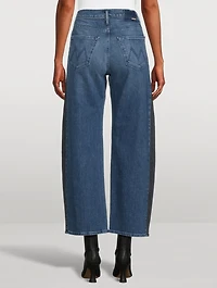 The Half-Pipe Barrel Leg Flood Jeans