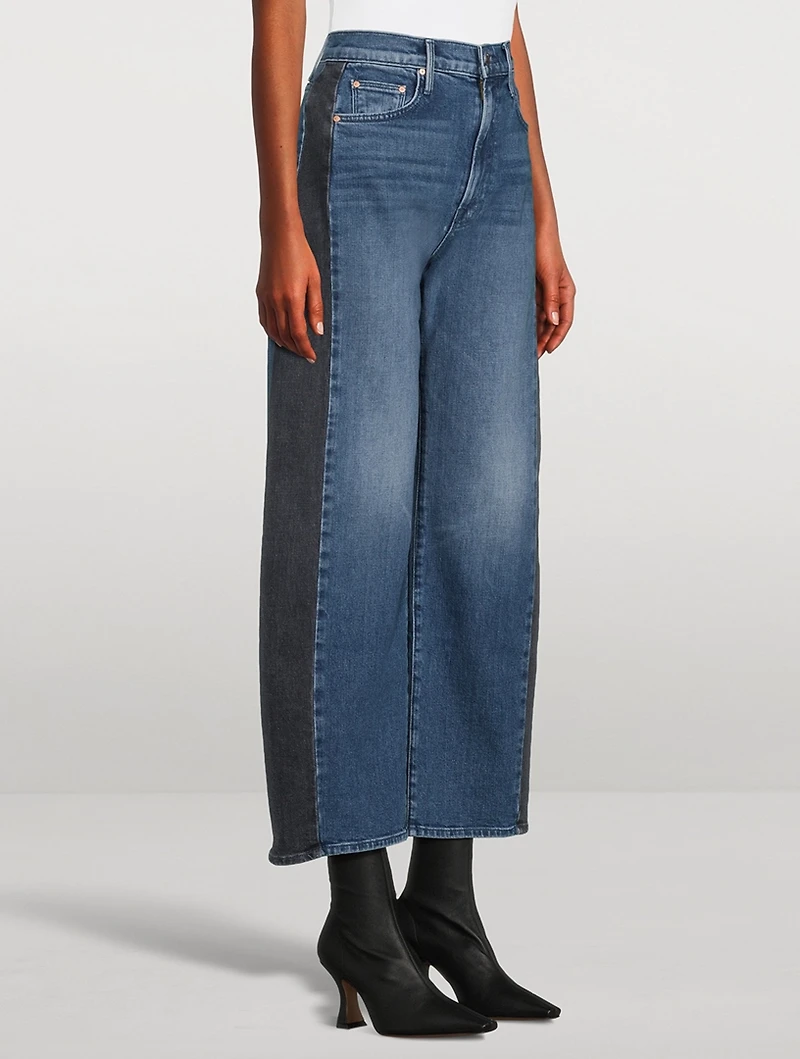 The Half-Pipe Barrel Leg Flood Jeans
