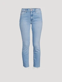 The Dazzler Straight-Leg Ankle Jeans