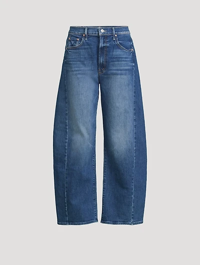 The Full-Pipe Barrel-Leg Jeans