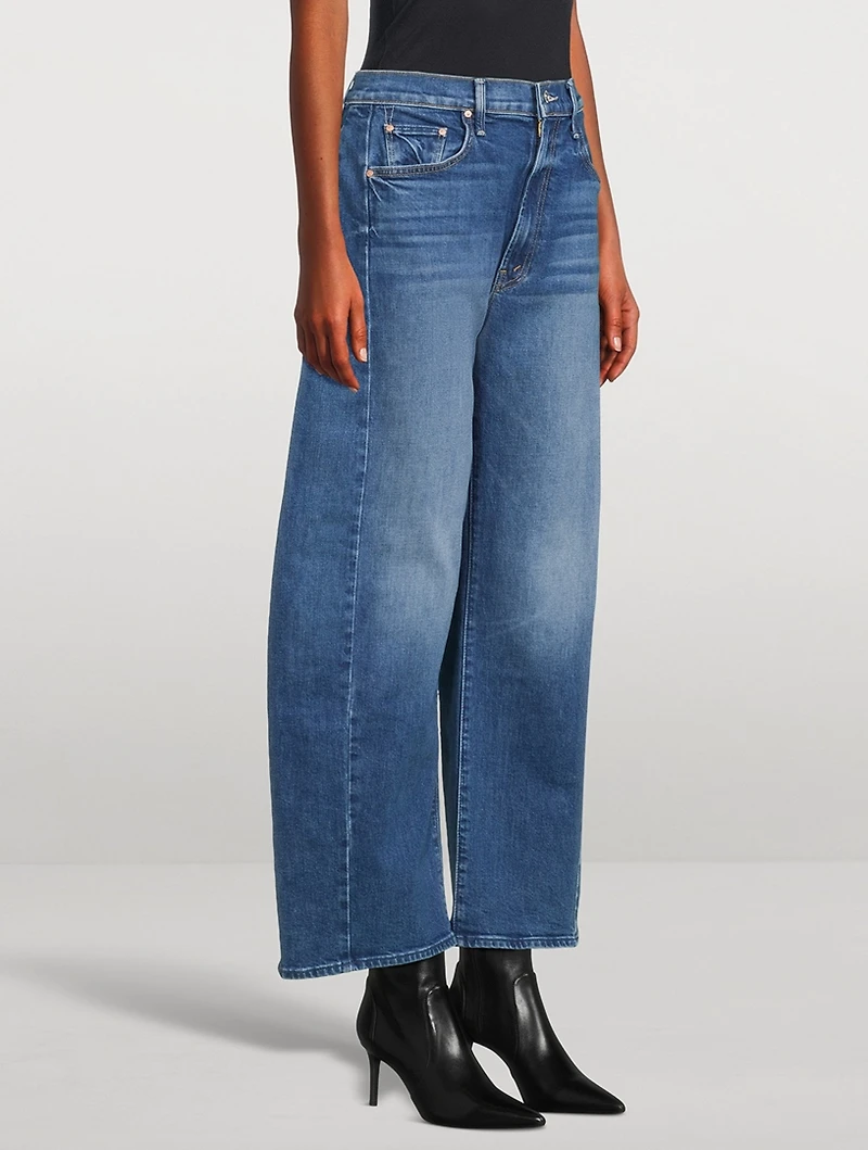 The Full-Pipe Barrel-Leg Jeans