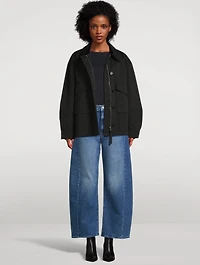 The Full-Pipe Barrel-Leg Jeans