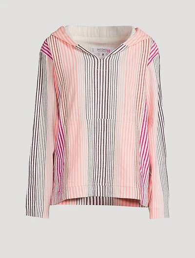 Behati Hoodie Stripe Print