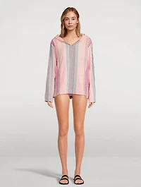 Behati Hoodie Stripe Print