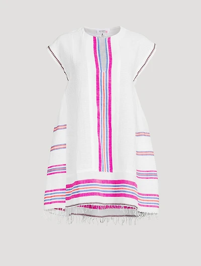 Elina Caftan Stripe Print