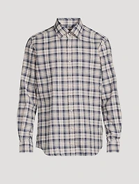 Livio Cotton Shirt Plaid Print
