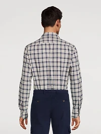 Livio Cotton Shirt Plaid Print