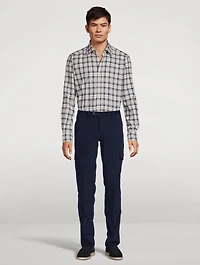 Livio Cotton Shirt Plaid Print