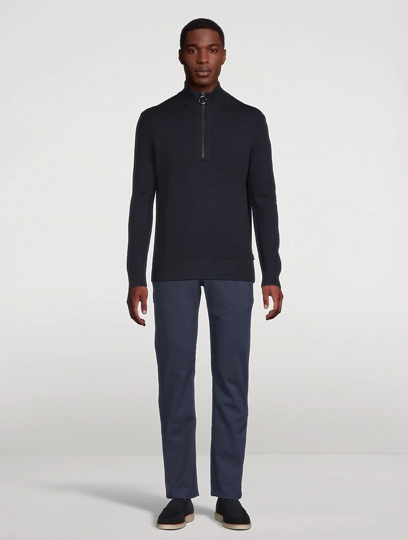 Aliko Half-Zip Sweater