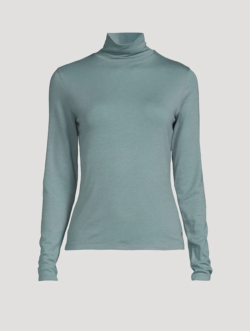 Jersey Turtleneck