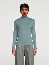 Jersey Turtleneck