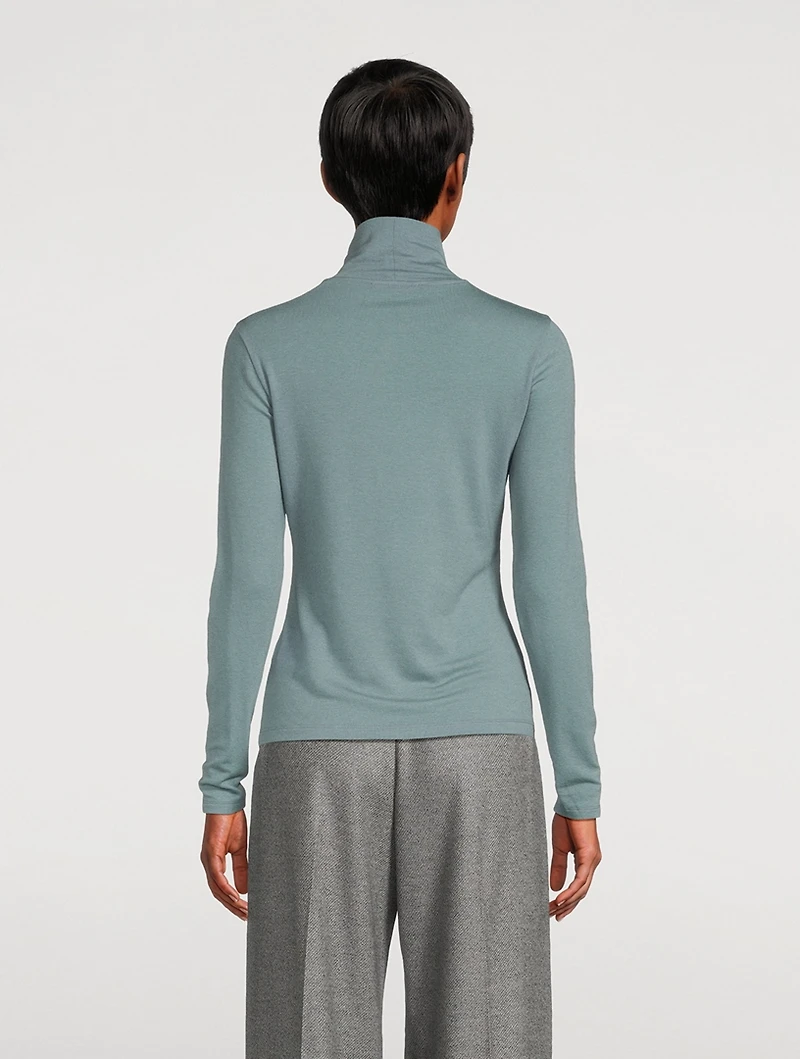 Jersey Turtleneck